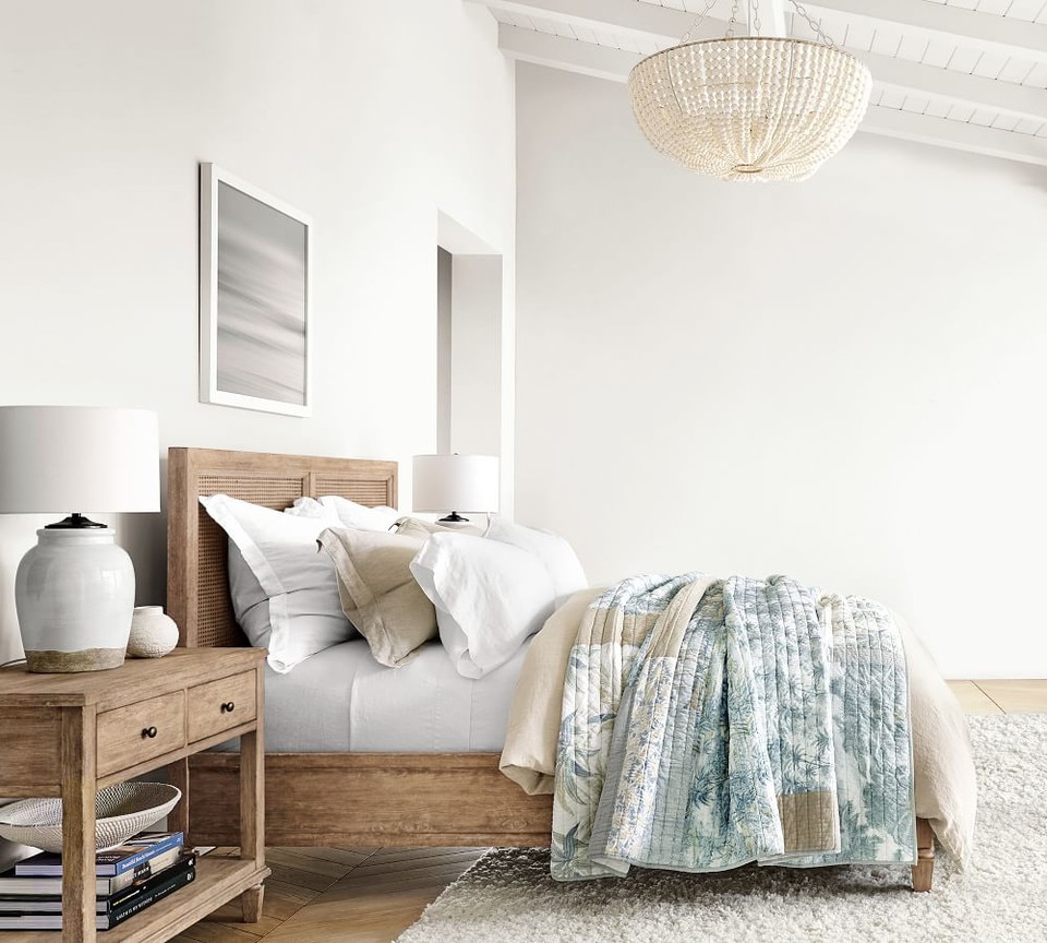 Sausalito Cane Bed Pottery Barn Australia